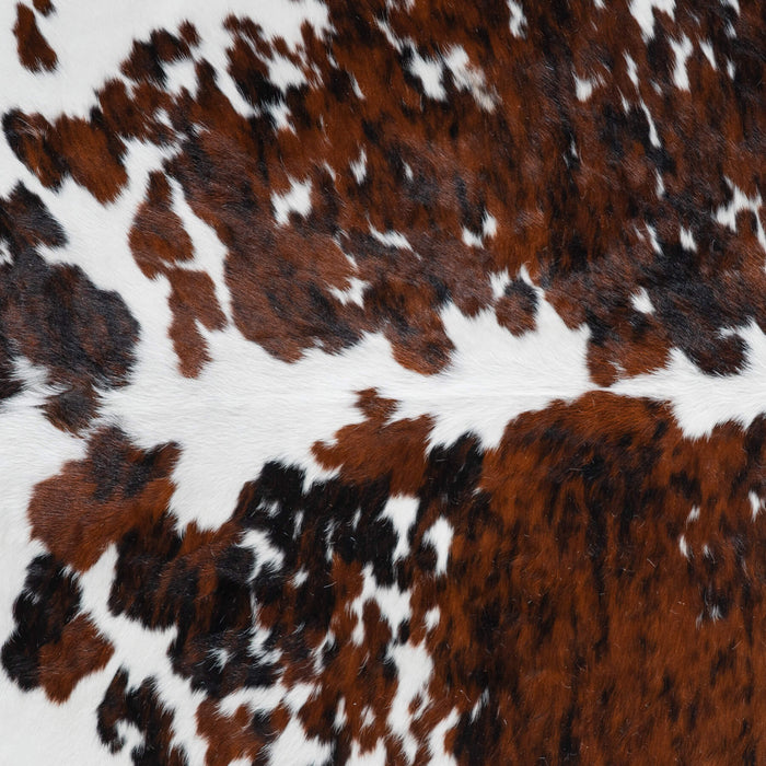 Tricolor Cowhide Rug Size 8'3" L x 7'2" W 8212