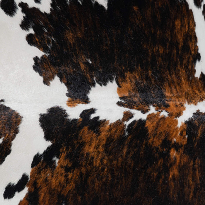 Tricolor Cowhide Rug Size 8'11" L x 6'9" W 8247