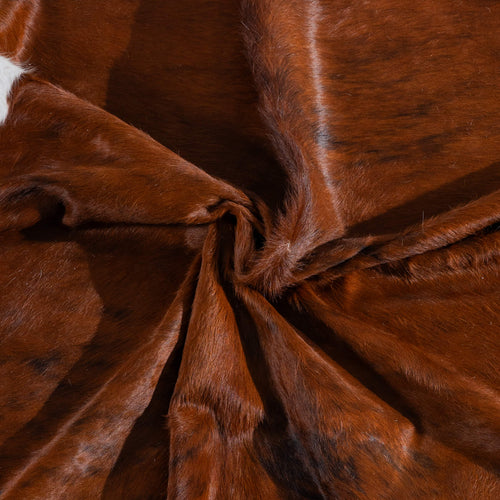 Tricolor Cowhide Rug Size 7'4" L x 7'0" W 8283