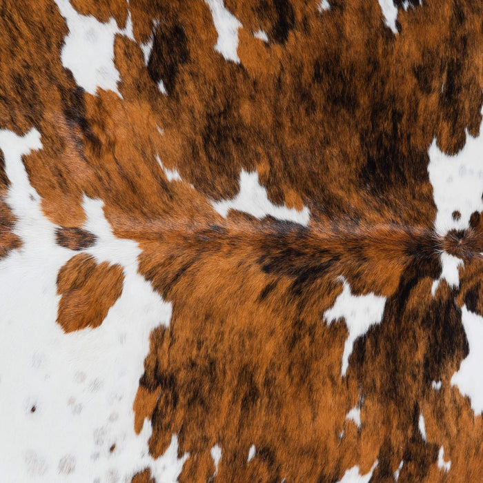 Tricolor Cowhide Rug Size 8'7" L x 7'7" W 8297