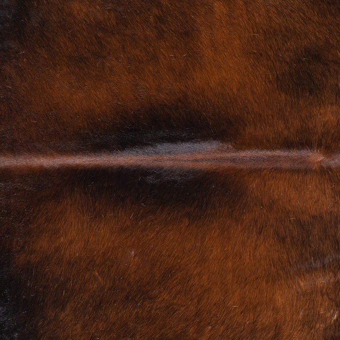 Brazilian Mahogany Cowhide Rug Size 6'9" L x 5'8" W 8300