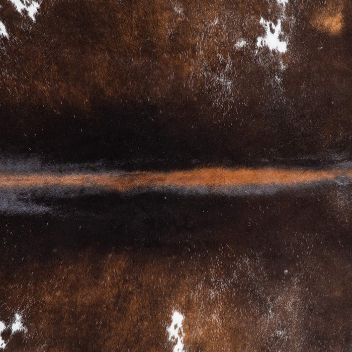 Brazilian Mahogany Cowhide Rug Size 7'1" L x 6'3" W 8301
