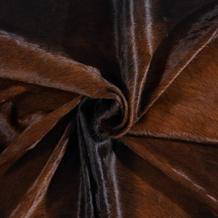 Brazilian Mahogany Cowhide Rug Size 7'1" L x 6'2" W 8302