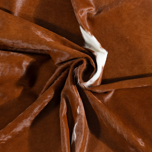 Brazilian Hereford Cowhide Rug Size 6'11" L x 6'9" W 8322