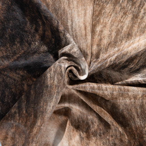 Brazilian Brindle Cowhide Rug Size 7'8" L x 7'1" W 8329