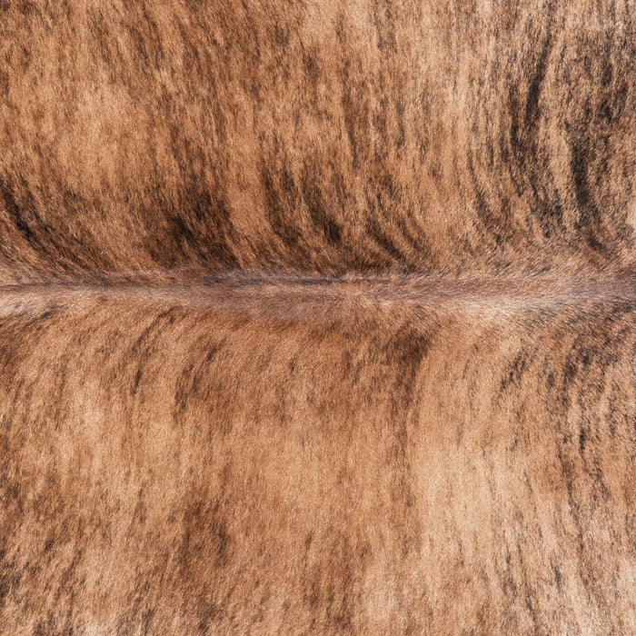 Brazilian Brindle Cowhide Rug Size 7'6" L x 6'4" W 8332