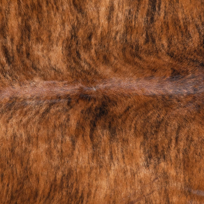 Brazilian Brindle Cowhide Rug Size 7'9" L x 6'8" W 8333