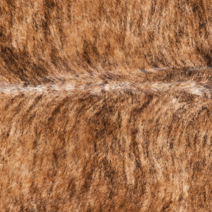 Brazilian Brindle Cowhide Rug Size 7'11" L x 7'0" W 8337