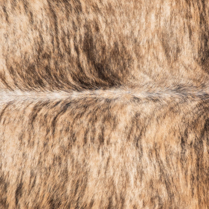 Brazilian Brindle Cowhide Rug Size 7'7" L x 7'0" W 8338