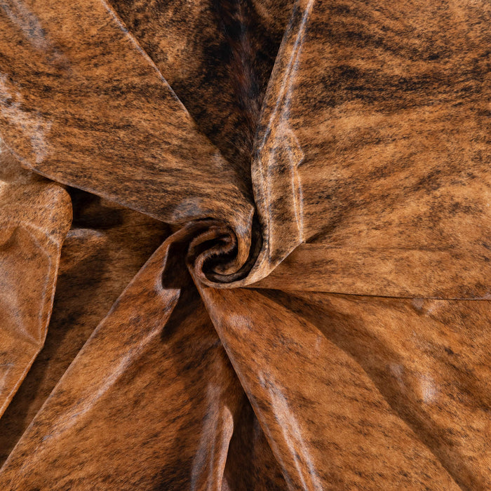Brazilian Brindle Cowhide Rug Size 8'6" L x 7'3" W 8348
