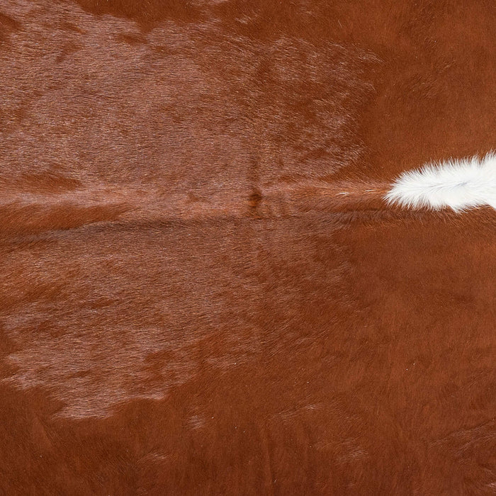 Brazilian Hereford Cowhide Rug Size 7'4" L x 6'10" W 8370