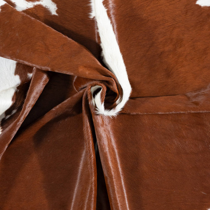 Brazilian Hereford Cowhide Rug Size 6'5" L x 6'1" W 8388