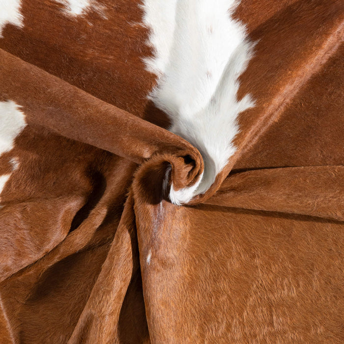 Brazilian Hereford Cowhide Rug Size 6'4" L x 6'3" W 8389
