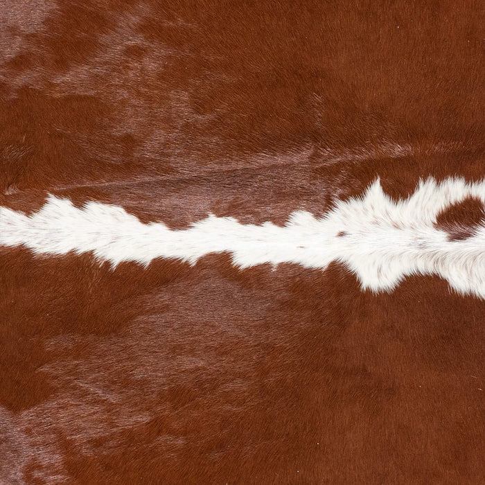 Brazilian Hereford Cowhide Rug Size 7'1" L x 6'11" W 8399