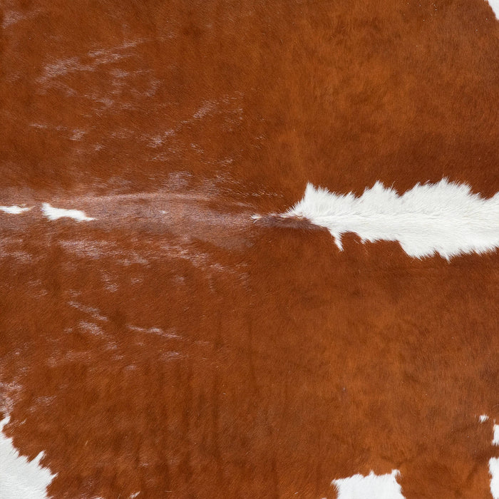 Brazilian Hereford Cowhide Rug Size 6'8" L x 6'5" W 8401