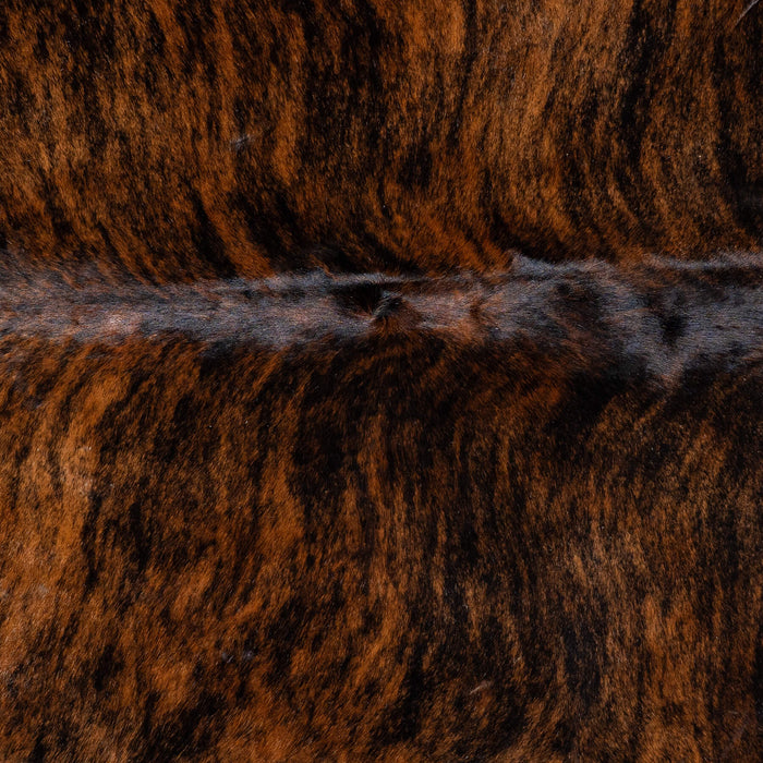 Brazilian Brindle Cowhide Rug Size 7'9" L x 7'0" W 8478