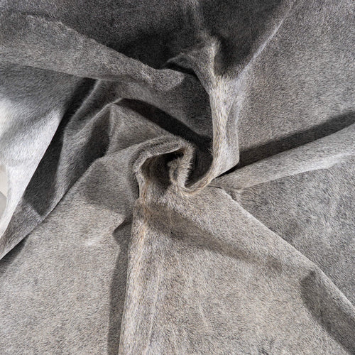 Brazilian Grey Cowhide Rug Size 8'9" L x 7'8" W 8480