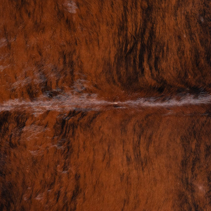 Brazilian Brindle Cowhide Rug Size 6'6" L x 6'0" W 8495