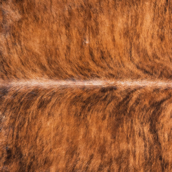 Brazilian Brindle Cowhide Rug Size 6'8" L x 6'7" W 8532