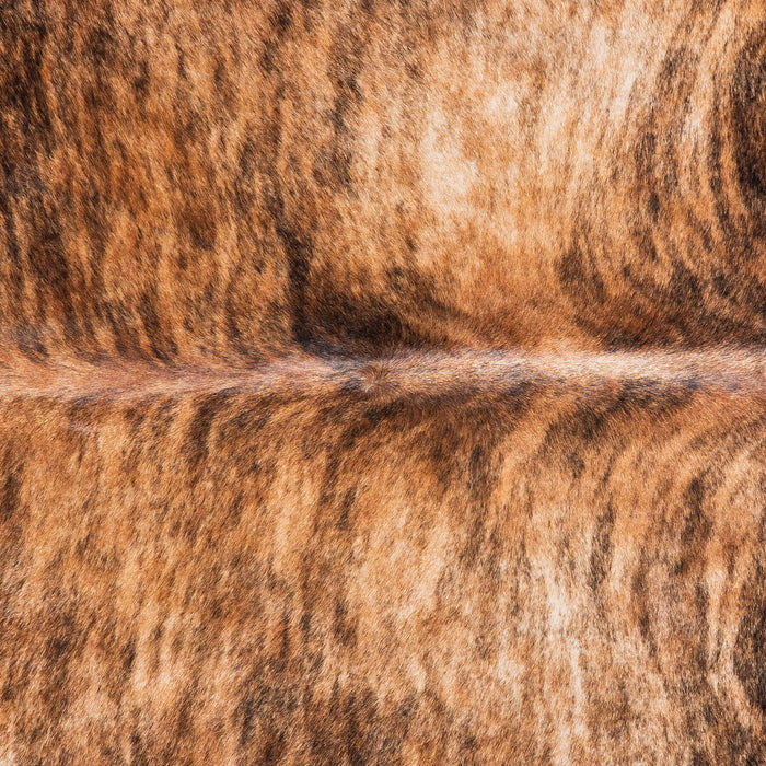 Brazilian Brindle Cowhide Rug Size 6'11" L x 6'3" W 8536