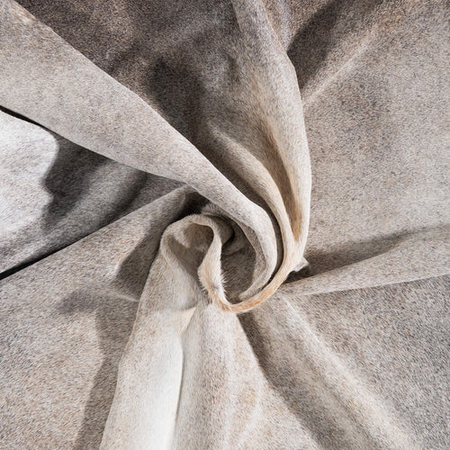 Brazilian Grey Cowhide Rug Size 7'7" L x 7'3" W 8582