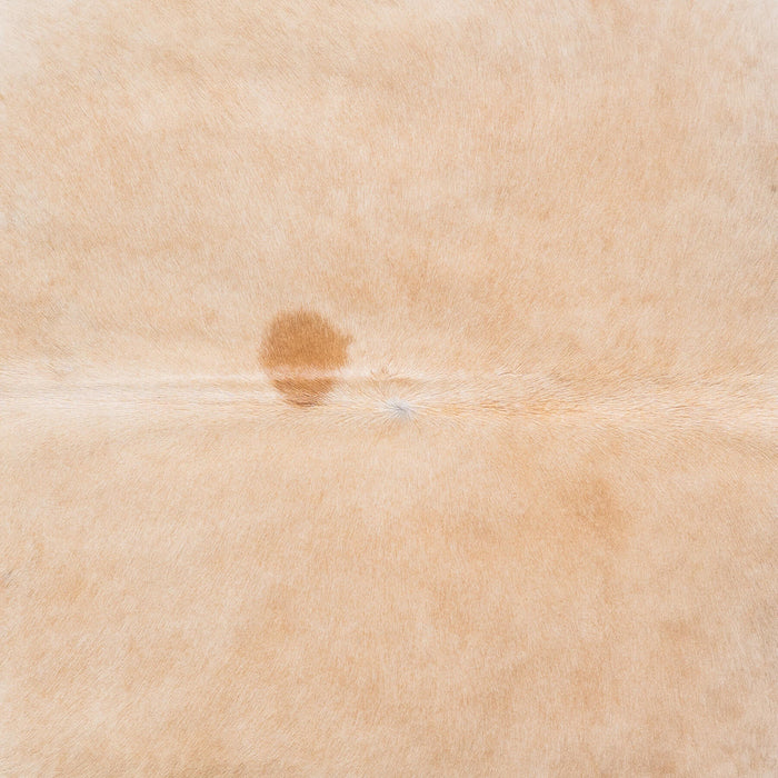 Brazilian Beige Cowhide Rug Size 7'7" L x 6'9" W 8584