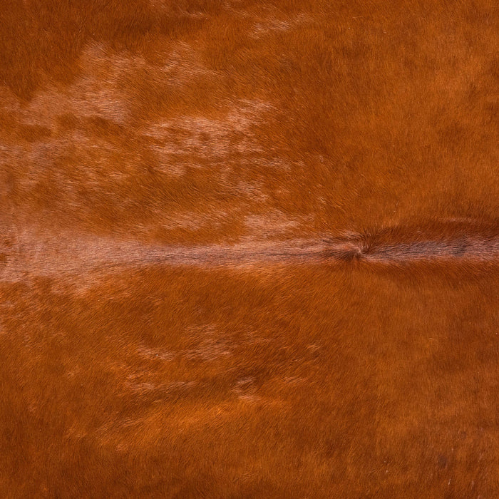 Brazilian Brown and White Cowhide Rug Size 7'6" L x 7'1" W 8587