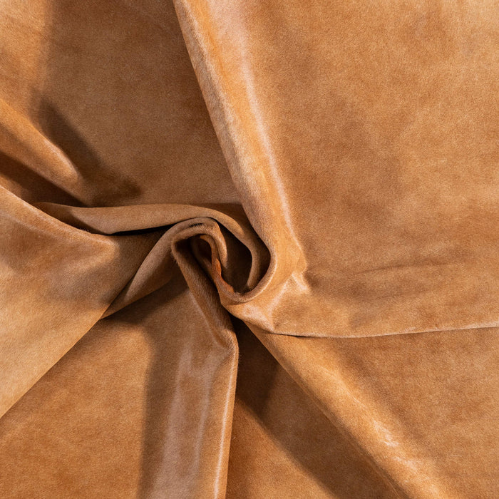 Brazilian Brown Cowhide Rug Size 7'11" L x 6'11" W 8605