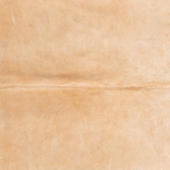 Brazilian Beige Cowhide Rug Size 7'5" L x 6'9" W 8614