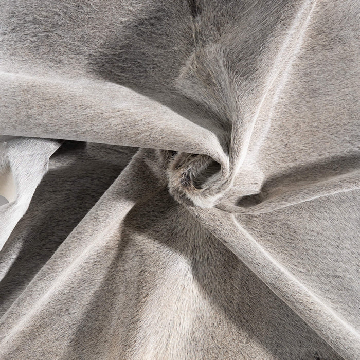 Brazilian Grey Cowhide Rug Size 8'0" L x 8'3" W 8618