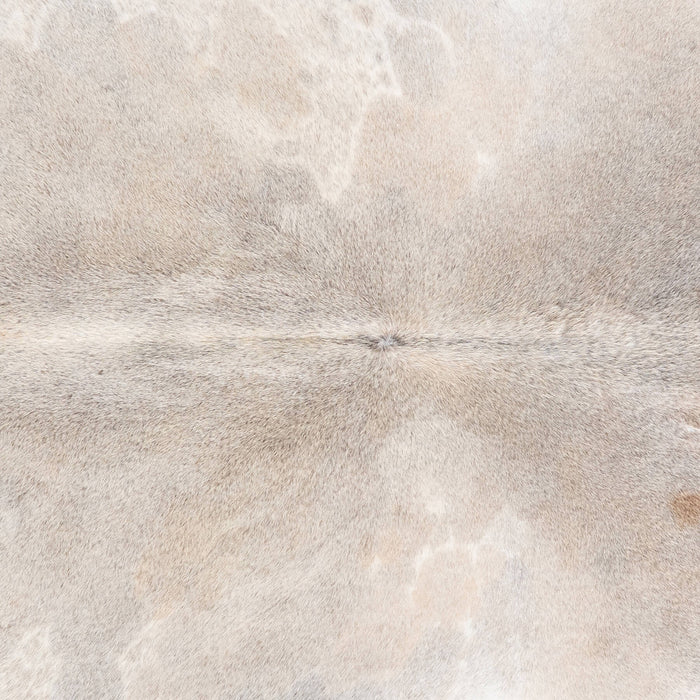 Brazilian Grey Palomino Cowhide Rug Size 7'10" L x 7'7" W 8634