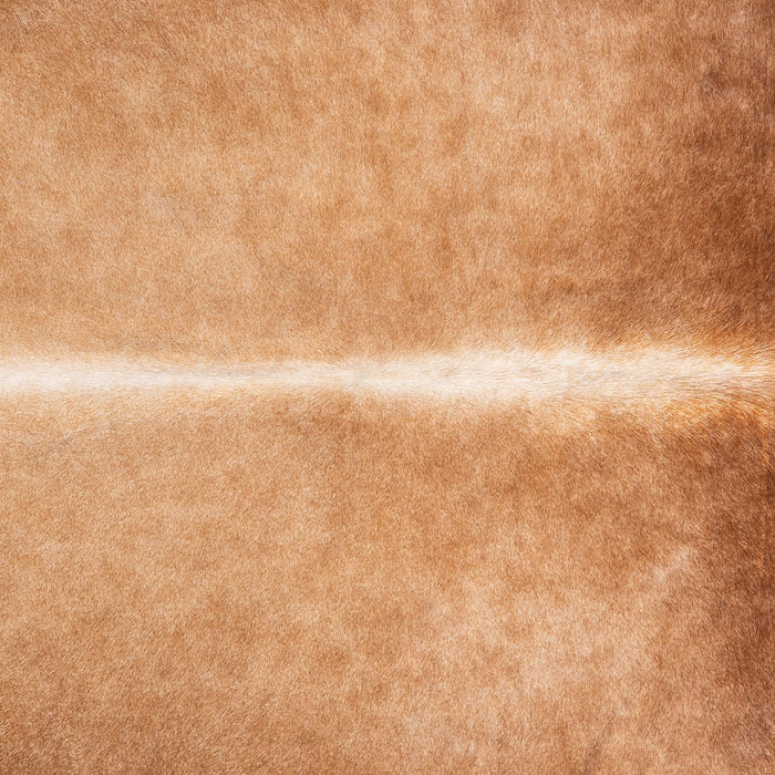 Brazilian Beige Cowhide Rug Size 7'11" L x 6'6" W 8637