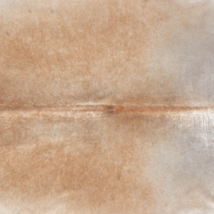 Brazilian Beige Cowhide Rug Size 7'8" L x 6'10" W 8645