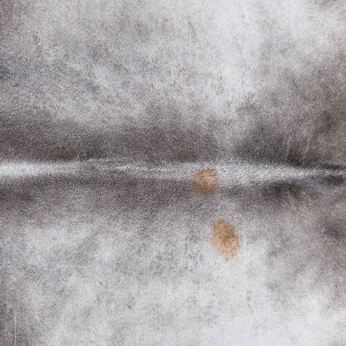 Brazilian Grey Cowhide Rug Size 7'5" L x 6'10" W 8647