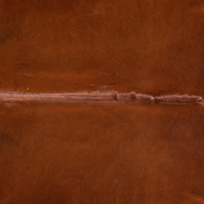 Brazilian Brown and White Cowhide Rug Size 8'7" L x 7'8" W 8648