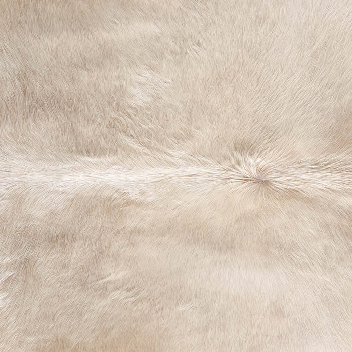 Brazilian Champagne Cowhide Rug Size 7'6" L x 6'9" W 8693