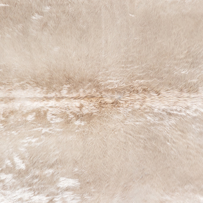 Brazilian Champagne Cowhide Rug Size 8'7" L x 7'4" W 6187