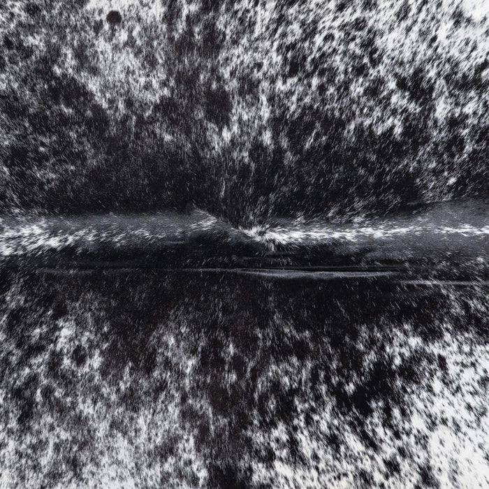 Brazilian Black Salt and Pepper Cowhide Rug Size 8'4" L x 6'8" W 8701