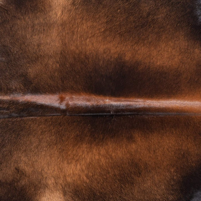 Brazilian Mahogany Cowhide Rug Size 7'2" L x 6'10" W 8748