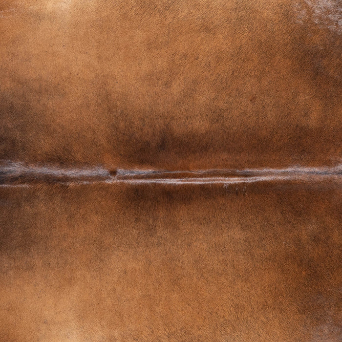 Brazilian Mahogany Cowhide Rug Size 7'3" L x 6'8" W 8749