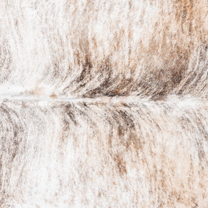 Brazilian Light Grey Brindle Cowhide Rug Size 7'0" L x 7'0" W 8767