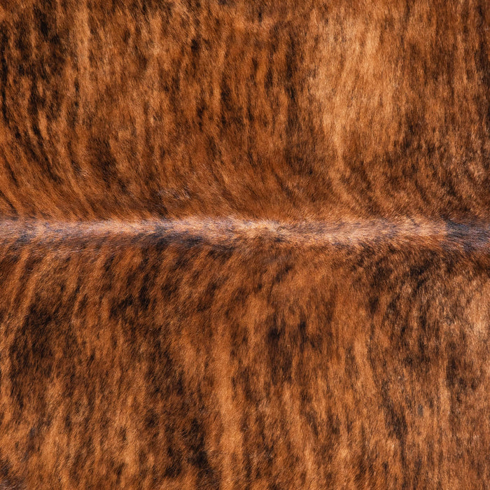 Brazilian Brindle Cowhide Rug Size 7'5" L x 7'1" W 8802