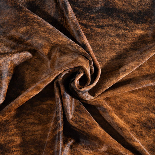 Brazilian Brindle Cowhide Rug Size 7'10" L x 7'2" W 8815