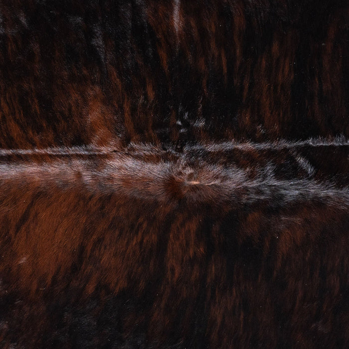 Brazilian Dark Brindle Cowhide Rug Size 8'0" L x 7'3" W 8816