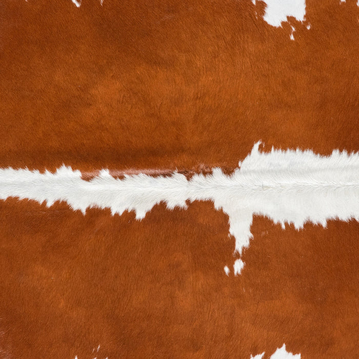 Brazilian Hereford Cowhide Rug Size 7'10" L x 7'2" W 8834