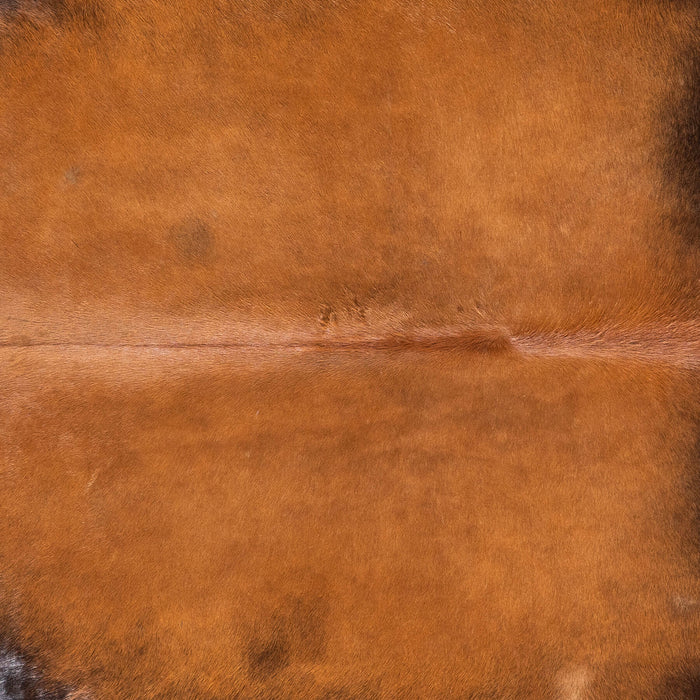 Brazilian Mahogany Cowhide Rug Size 8'4" L x 7'9" W 8895