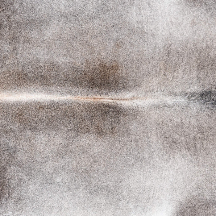 Brazilian Grey Cowhide Rug Size 8'0" L x 7'3" W 8899