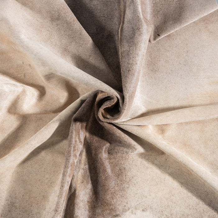 Brazilian Grey Palomino Cowhide Rug Size 7'9" L x 7'1" W 8969