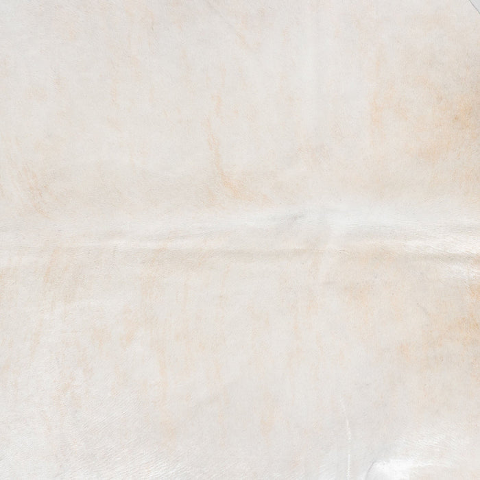 Brazilian Palomino and White Cowhide Rug Size 7'11" L x 6'10" W 8992