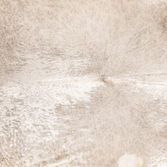 Brazilian Champagne Cowhide Rug Size 8'1" L x 7'6" W 6190